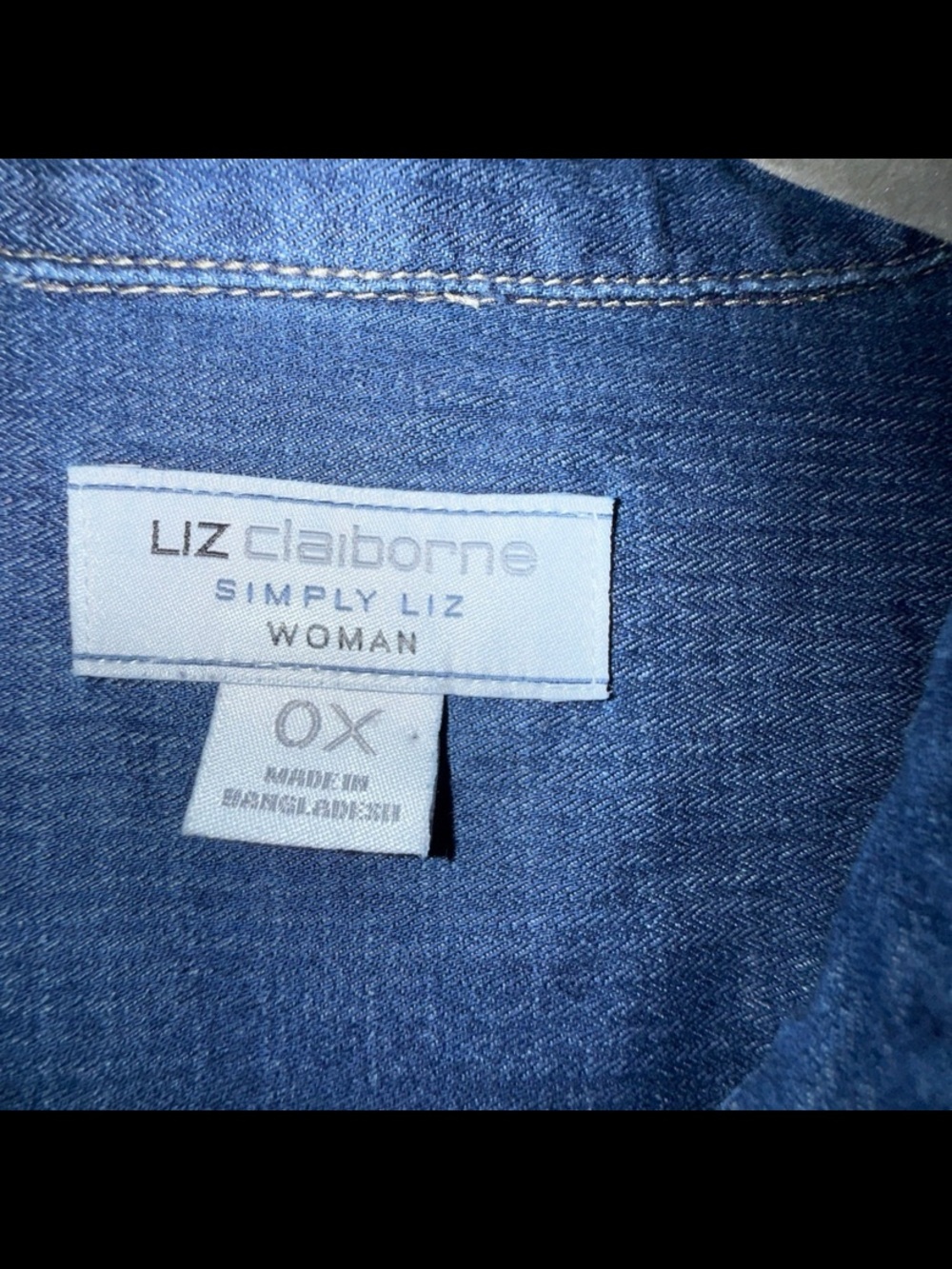 Ladies button down tunic - Picture 4 of 7